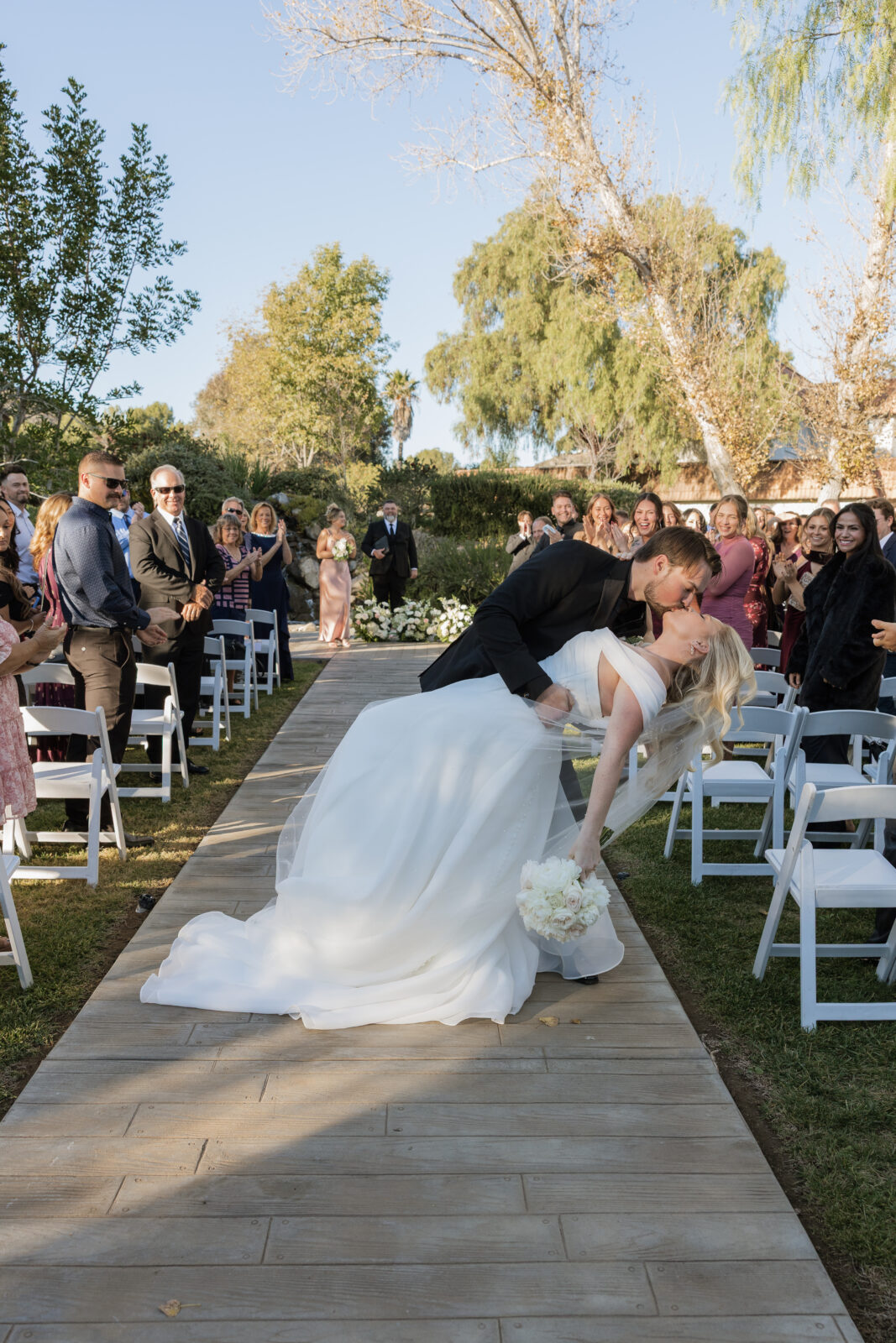 Outdoor wedding ceremony Harmony Estate Murrieta Venue