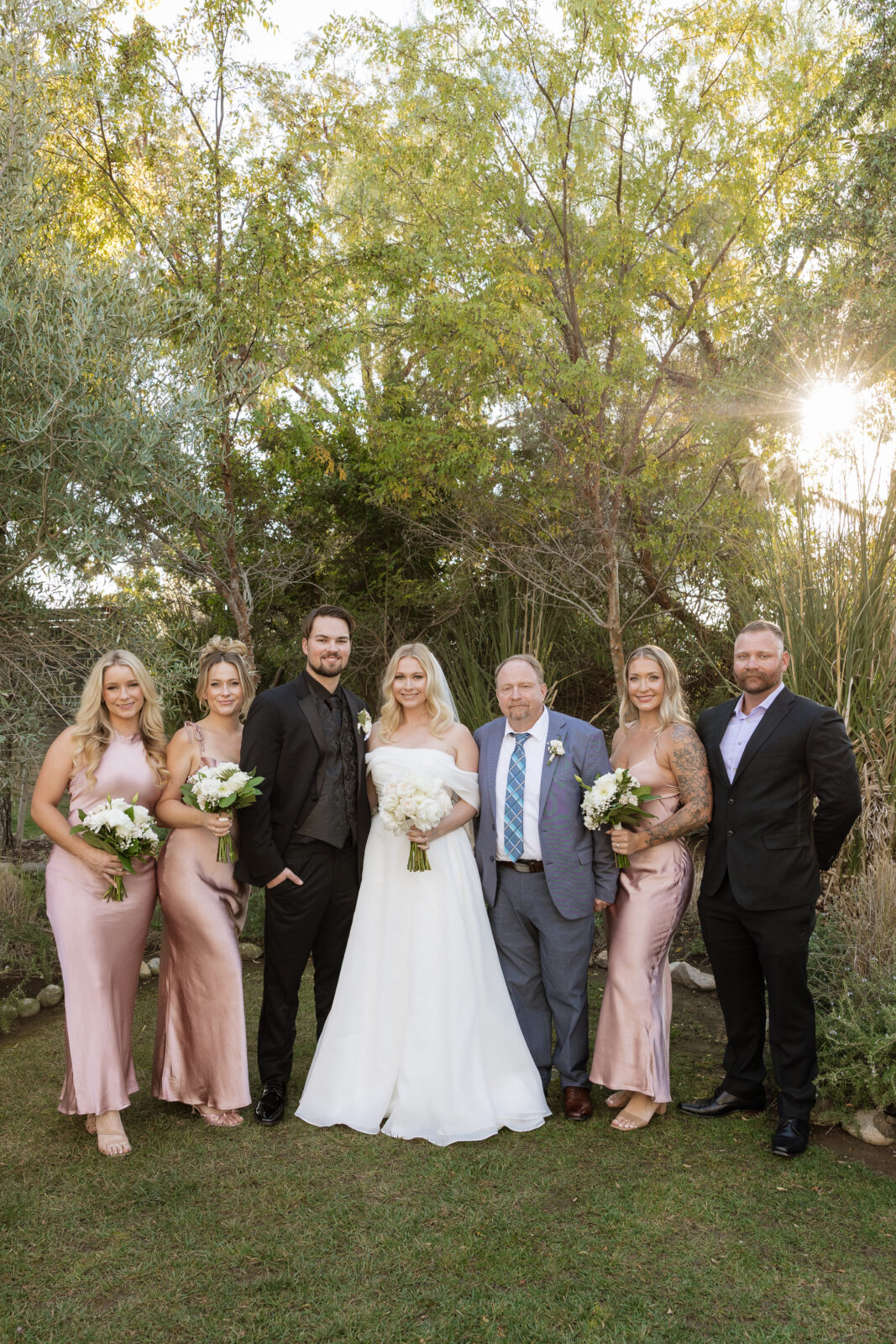 Wedding family photos Harmony estate by Socal wedding photographer Kassidy Klicks