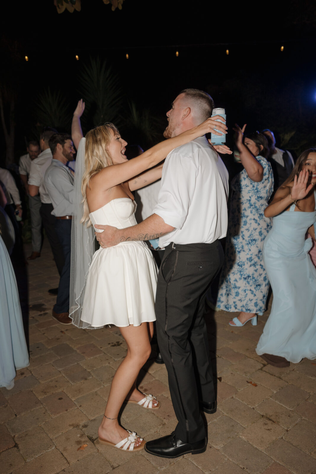 Wedding reception California Italian garden inspired wedding venue by Kassidy Klicks 