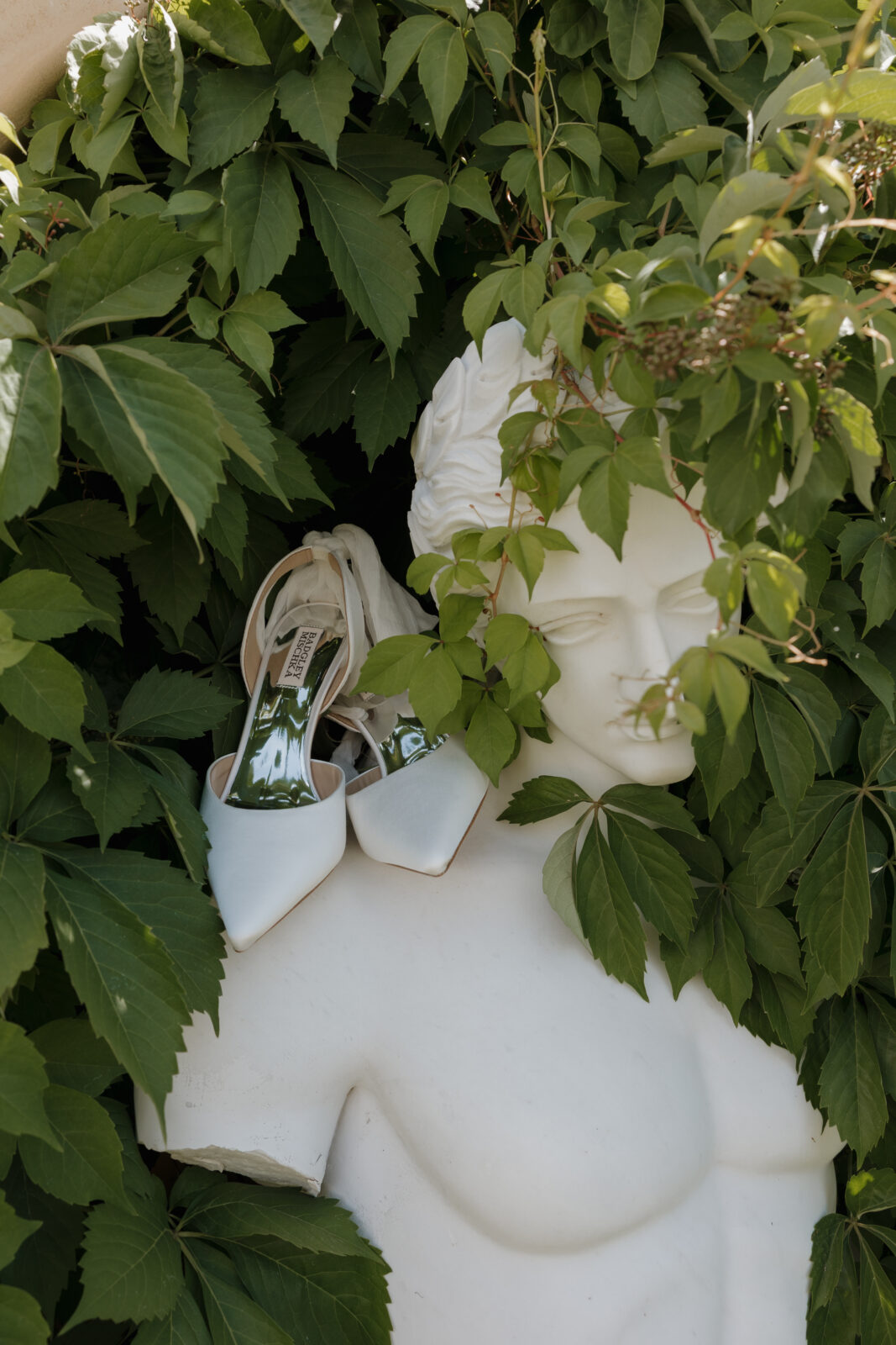 Wedding details including wedding shoes from a Southern California wedding styled and photographed by Socal Wedding photographer Kassidy Klicks