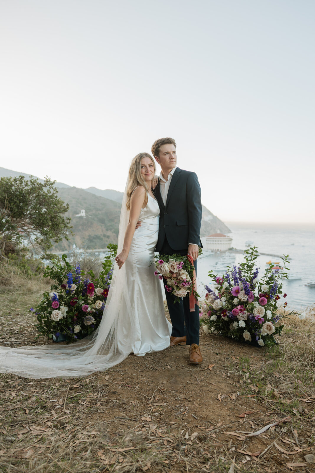 Dreamy Catalina Island Elopement by Catalina island wedding photographer Kassidy Klicks