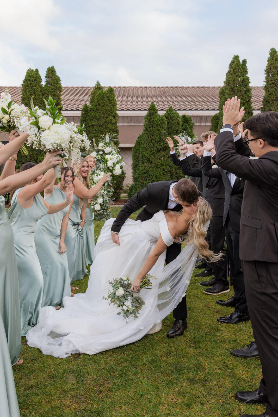 Bridal party portraits Southern California Wedding by KASSIDY KLICKS Wedding photographer